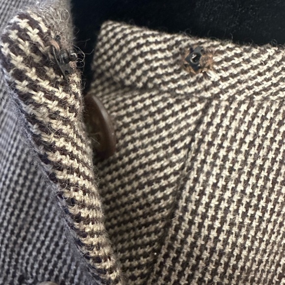 MARTHA Vintage Tweed Wool Long Sleeve Three Button Closure Dress Women’s Size 8 - Picture 5 of 16